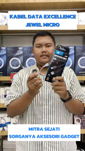 EXCELLENCE Kabel Data Jewel Fast Charging 2.4A Micro USB Kabel Charger Hp Super Cepat