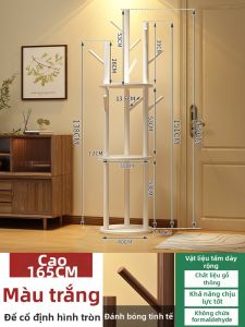 YONGJUE | Giá Treo Áo Quay Đứng Cho Phòng Khách Phòng Ngủ