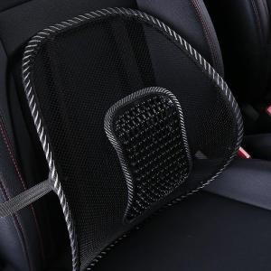 BOSHENG | Breathable Firm Support Massage Lumbar Cushion for Car and Office
