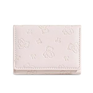 Mini Wallet Đồ Chú Cưng Dễ Thương Đã Gấp Đa Năng Cho Nữ Thiết Kế Thường Ngày Đồ Da PU Dễ Thương Đồ Chú Cưng Đồ Chú Cưng