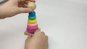 Mainan Donat Susun: Menara Donat & Ring Donat Roda