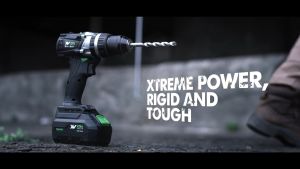 Mesin Bor Pukul Tanpa Kabel 13 mm HEAVY DUTY 20V Baterai Lithium Ion - Cordless Hammer Drill TEKIRO