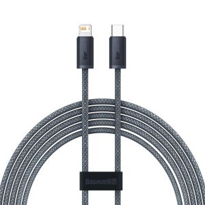 BASEUS | Baseus USB C Cable For IPhone 14 13 12 11 Pro Max XS 20W Fast Charging Cable Type C To Lighting Date Wire For iPad Macbook