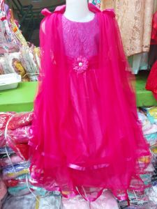 Gaun anak slyer panjang