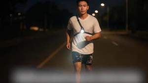 ASAFEE PB-06 Night Running Chest Light Dual Beam LED Lamp Type-C Rechargeable Safety Warning Work Light