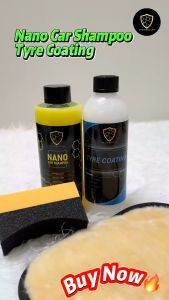【CP CAR Detailer】Wash + Tyre Coating Nano Car Shampoo + Tyre Coating 纳米洗车液 + 轮胎镀膜 Car care
