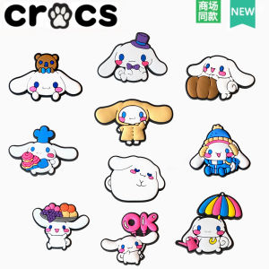 ครอคส์ Crocs หัวเข็มขัดรองเท้ารูรูปหมาตุ๊กตาสุดน่ารัก ชุด 10 ชิ้น หัวเข็มขัดรองเท้าสุดน่ารักสำหรับเด็กและผู้ใหญ่