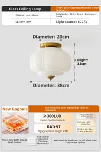 oaArtstandard | Vintage French Style Cream Glass Ceiling Light