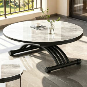GUANYU | Lifting Foldable Multifunction Circular Dining Table