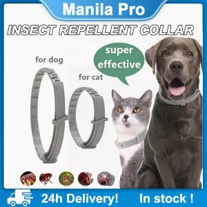 Pets flea and tick collar dog cat collar anti tick collar adjustable insect repellent collar Lasting Protection Anti Insect Flea Tick in Vitro Deworming Collar