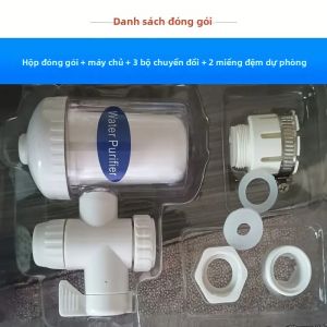 Máy Lọc Nước Vòi Bếp 5 Cấp Lọc Với Bộ Lọc Tháo Rời Dùng Cho Hộ Gia Đình