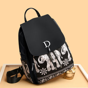 กระเป๋าเป้สะพายหลังผ้าอ็อกซ์ฟอร์ดความจุขนาดใหญ่สำหรับผู้หญิง กระเป๋าเป้สะพายหลังสำหรับเดินทางแบบอเนกประสงค์ น้ำหนักเบา สไตล์ใหม่ 2025 กระเป๋าหนังสือ