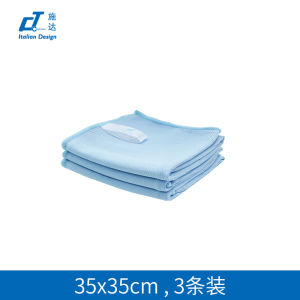 Streak-Free Magic Cloth for Glass Cup Cleaning No-Residue Ultra-Fine-Fiber Reusable Household Cleaning Tool by CT Corporation