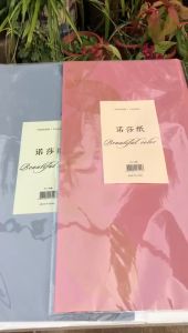 Kertas Buket Bunga Cellophane Flower Wrapping Waterproof Hand Bouquet Kertas Kado Ecer KB6065