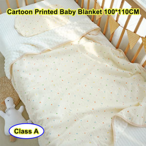 ผ้ากำมะหยี่เนื้อนุ่มพิมพ์ลายการ์ตูนสำหรับเด็กทารกเด็กหญิงเด็กชายผ้าห่มสบายผ้านวมผืนเล็ก
