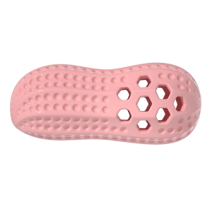 Pet Treat Dispenser Toy Cookie Shaped Interactive Toy Soft Elastic Flying Disc With Built In Bell For Dogs Cats Fight Boredom