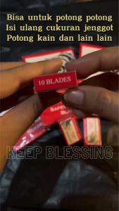 Eceran - Silet Quick Tiger Super Tajam 10 Pcs - Pengiriman dari Jakarta - Bisa Cod - keep Blessing