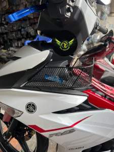 Rổ hông xe EX 150 sắt sơn đen đựng đồ tiện lợi