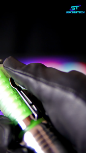 Suksestech Senter Maghnet Zoom in out Cas 8 Mode Warna 30W Waterproof Flashlight 520A