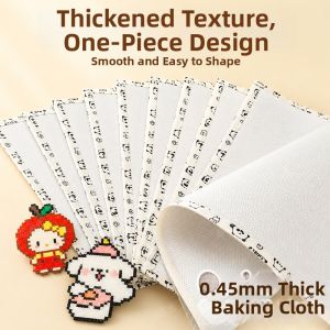 MANDAIYANGGUANG | Edged Thick Coarse Texture DIY Beads Special Heat-Resistant Baking Cloth
