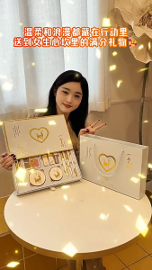 [HCM] Bộ Quà Tặng Trang Điểm Hình 2 Chú Nai 11 Món Fache Ling Yi Lu True Love Yêu Đích Thực Cực Đẹp