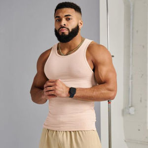 Youngla Summer Men Quick-Dry Vest American round Neck I-Shaped Vest Mens Outdoor Workout Sleeveless Bottoming Shirt