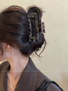 Kẹp Tóc Họa Tiết Da Báo Cỡ Lớn Đa Năng Cho Phụ Nữ 2025 Kẹp Tóc Kiểu Mới Thanh Lịch Kẹp Tóc Đuôi Cá Cao Cấp Cho Phụ Nữ