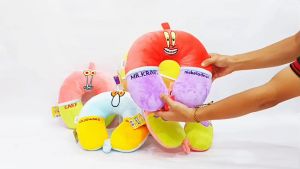 Bantal Leher Spongebob & Gerry Crabs: Kancing & Kelebihannya