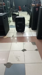 AUDIO ONE Speaker 15 Inch Aktif Pasif SW 115 Bluetooth Monitor Panggung 800 Watt Fiber Box Plastik