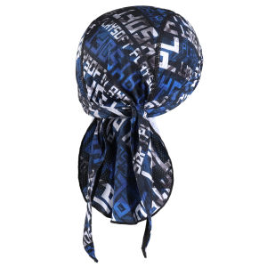 Summer Breathable Running Caps Print Doo Rags Quick-dry Sports Cycling Hiking Fishing Bicycle Beanies Adjustable Durags Headwrap