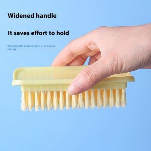 Paulweekend hình vuông mềm lông bàn chải giặt để chà làm sạch sâu và nhẹ nhàng