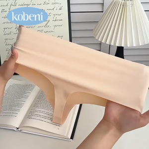 KOBENI กางเกงในผู้หญิง กางเกงชั้นในจีสตริง เอวสูง ไร้รอยต่อ ความยืดหยุ่นสูง เซ็กซี่ ผ้านิ่มลื่นเย็น ไม่เห็นขอบ