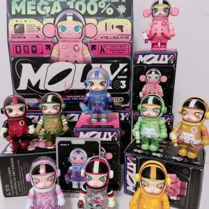 MEGA SPACE MOLLY 100% Jasmine Third Generation Blind Box Childrens Toy Car Dashboard Decoration Gift Trendy Plaything