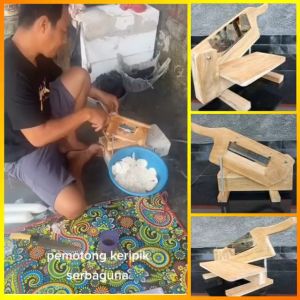 Alat Mesin Pemotong Pengiris Perajang Kerupuk & Empek-empek