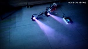 COD KIRIM CEPAT PINSPOT Lampu Sorot LED Spotlight Stage Party EU Plug 9W 240V 9WRGB/ Lampu sorot tembak 200 watt disko full warna super terang putar dekorasi pesta warna warni usb 12 volt aki panggung outdoor indoor kelap kelip