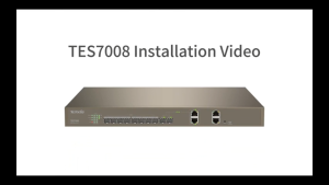 Tenda TES7008 8-Port GPON OLT | Good Compatibility | Easy Install | Reliable and Safe | Visualized Management