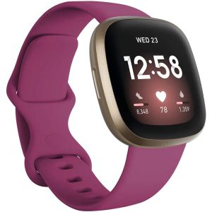 Silicone Strap for Fitbit Versa 4 3 Sense 2 Band Smartwatch Accessories correa Sport Bracelet for Fitbit Sense Replace Wristband