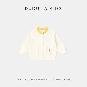 DUDUJIA | Áo Sweater Len Bông Cotton Cho Trẻ Em