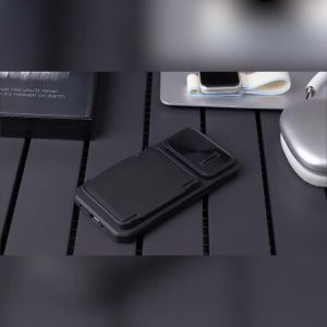RFID Blocking Protection Sliding Camera Case Anti-slip Texture Wallet CaseFor IPhone 16 Pro Max Phone Case Mothers Day Gift