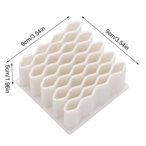 Ointment Holder Desktop Ointment Stand Silicone Material Cosmetics Storage Rack Pen Holder Home Ointment Compartment Organizer