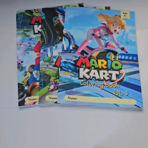 Mario Kart Coloring Book – 20 Pages | Screen-Free Activity for Kids Age 4+
