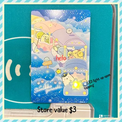 (Collectible Ready stock) Simply go Ezlink card led sumikkogurashi Sanrio chococat sg60 Merlion Tom and Jerry My Melody tweety bird ultraman we bare bear black adam tsum tsum dragon cny (🚚💨Ready stock)