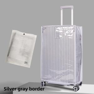 20"/24"/28"/30" Transparent Luggage Cover Thickened Waterproof Trolley Luggage Elastic Protective Cover