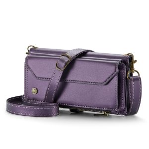 For Apple iphone 16 Pro Max 16Pro 16Plus 16E 16 15 Pro Max 15Pro 15Plus 15 14 Pro Max 14Pro 14Plus 14 Cases RFID Blocking Shockproof Casing Cover Card Holder Clutch Bag PU Leather Shoulder Bag