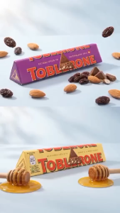Toblerone 100g Swiss Milk Chocolate Honey Raisin & Almond Nougat Premium Chocolate Bar Snack Laz4