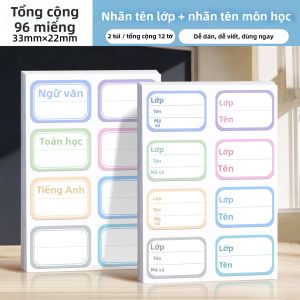 deli | Nhãn Dán Tên Học Sinh cho Tiểu Học và Mầm Non