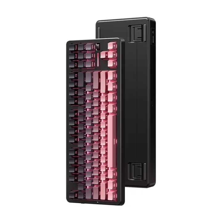Customizable Gasket-structured Wireless Tri-mode Mechanical Gaming Office Keyboard 87 Keys