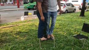 Ghế cà phê ghế câu cá dã ngoại camping du lịch bằng thép sơn nhiều màu ống lớn dày chắc chắn