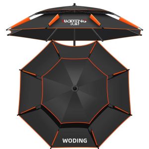 woding | Rainproof Windproof Sunshade Fishing Umbrella 2.4m Universal Enhanced