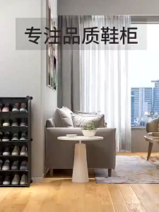 Shoe Cabinet Plastic Box Penyimpan Kotak Kasut Black Shoe Rack Kasut Racks shoe box Kasut Stackable Storage Indoor 鞋柜